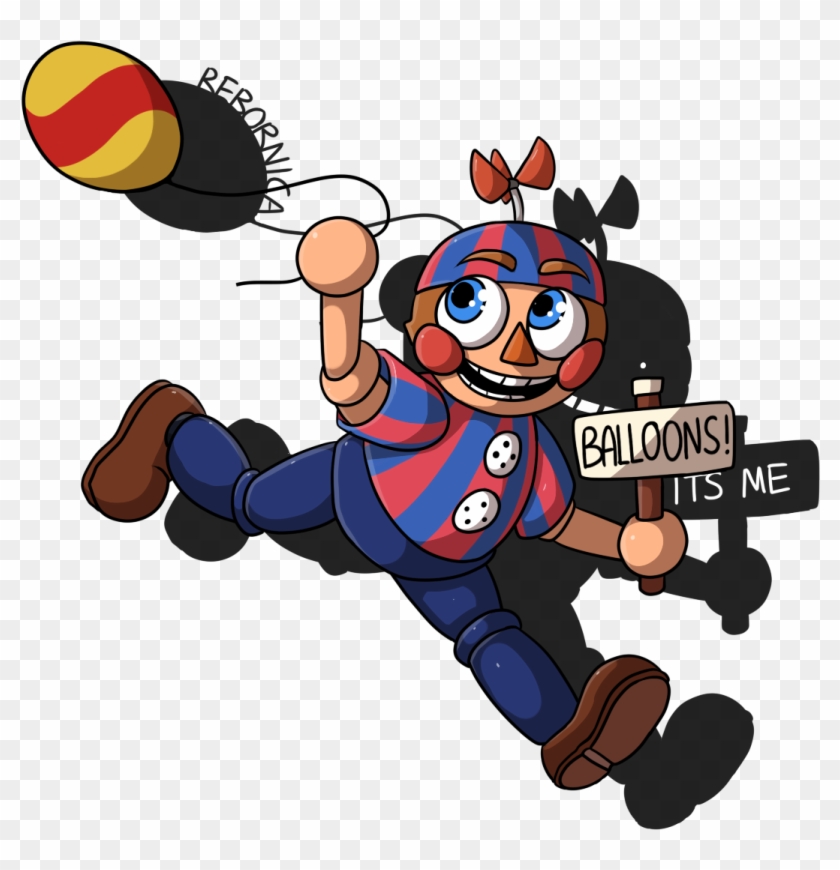 Oballoons Its Me Five Nights At Freddy S 2 Garry S Fnaf Balloon Boy Toy Hd Png Download 1066x1054 Pngfind