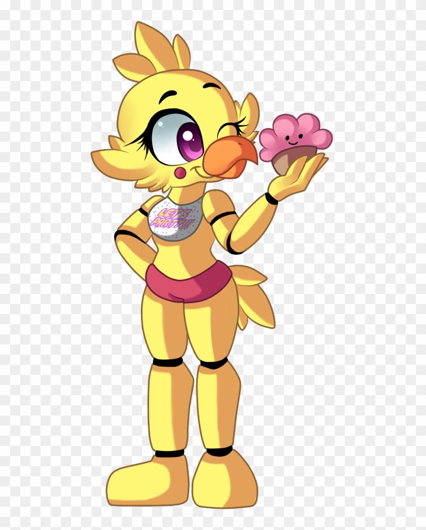 Toy Chica Png - Scary Chica Five Nights At Freddy's, Transparent