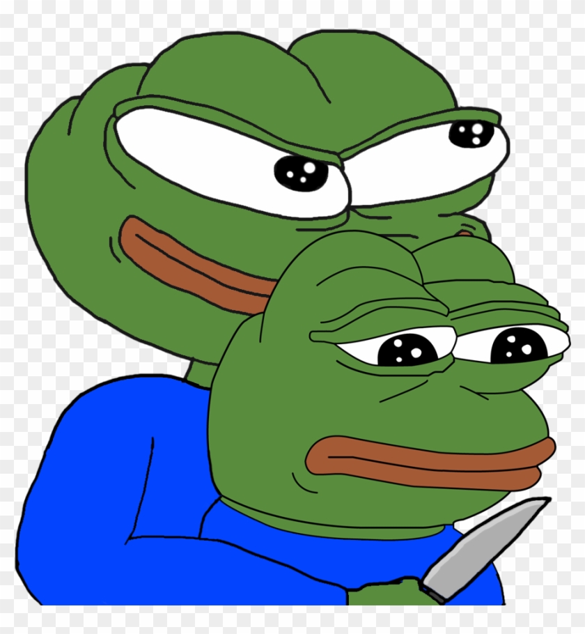 Epep Takes Pepe Hostage - Feels Bad Man, HD Png Download - 1044x1018 ...