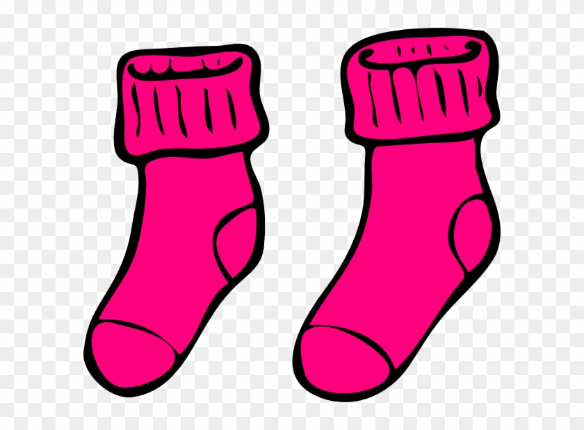 Sock - Socks Clipart Black And White, HD Png Download - 600x539 ...
