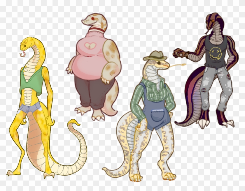 B) Hognose C) Ball Python D) White-lipped Python - Snake Fursona, HD ...