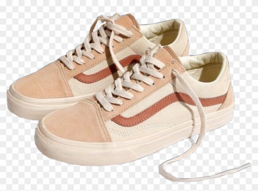 madewell x vans camel colorblock