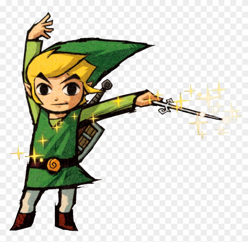 Zelda Clipart Classic - Zelda Link Wind Waker, HD Png Download