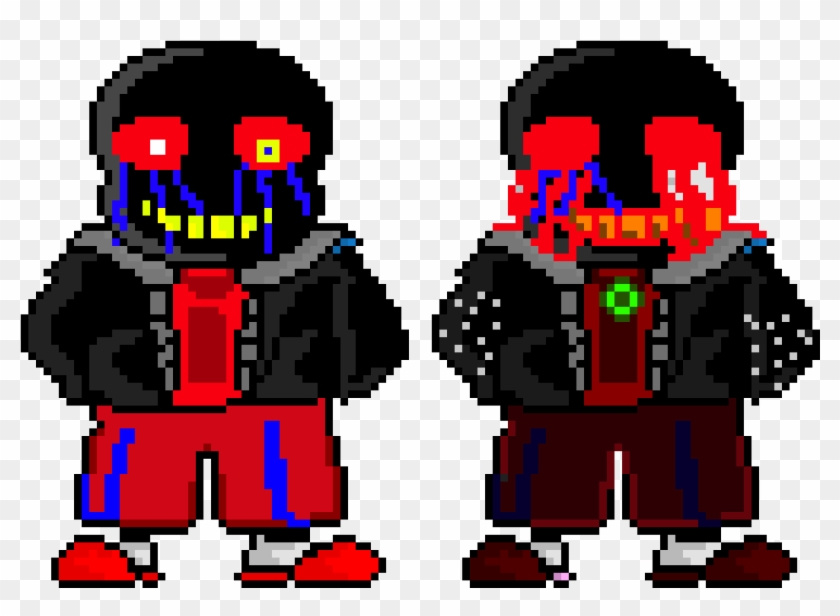 Error Sans battle sprite