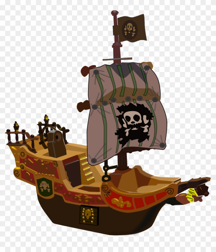 Pirate Ship Clipart, Vector Clip Art Online, Royalty - 3d Cartoon Pirate Ship, HD Png Download - 821x900(#488052) - PngFind Pirate Ship Clipart, Vector Clip Art Online, Royalty - 3d Cartoon Pirate Ship, HD Png Download - 821x900(#488052) - PngFind