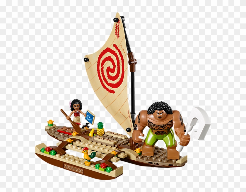 Moana S Ocean Voyage Moana Lego Set 2 Hd Png Download 800x600 Pngfind