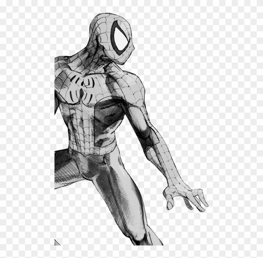 Vs Capcom Spider Man - Armored Spider Man Marvel Vs Capcom, HD Png Download  - 492x768(#4807046) - PngFind