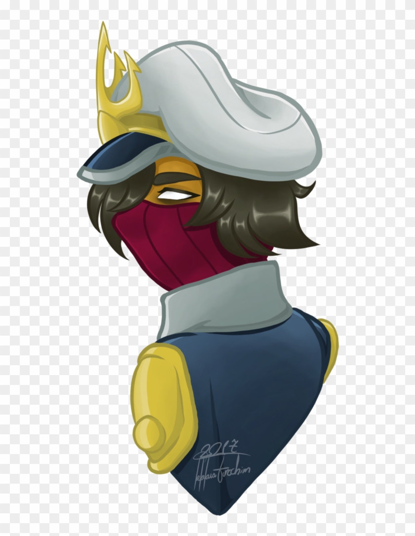 brawlhalla] Dreadnought Lucien By Tatataiafurcchim - Cartoon, HD Png  Download - 733x1090(#4807298) - PngFind