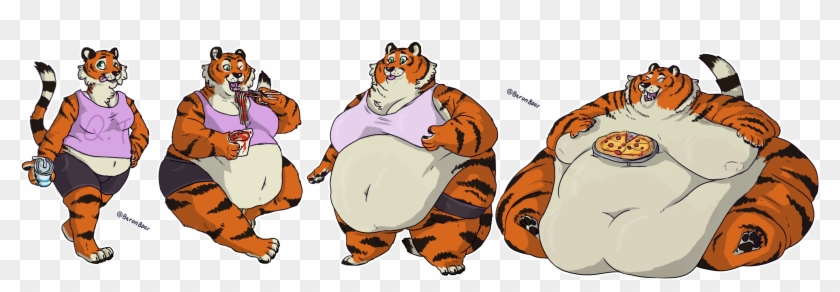 More Big Cats To My Collection - Cartoon, HD Png Download -  2682x811(#4814112) - PngFind