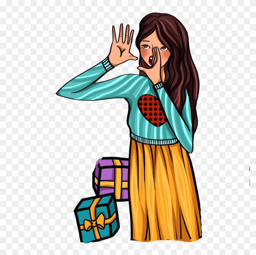 Hand Drawn Retro Pop Style Girl Png And Psd - Cartoon, Transparent Png - 2000x2000(#4832801) - PngFind Hand Drawn Retro Pop Style Girl Png And Psd - Cartoon, Transparent Png - 2000x2000(#4832801) - PngFind