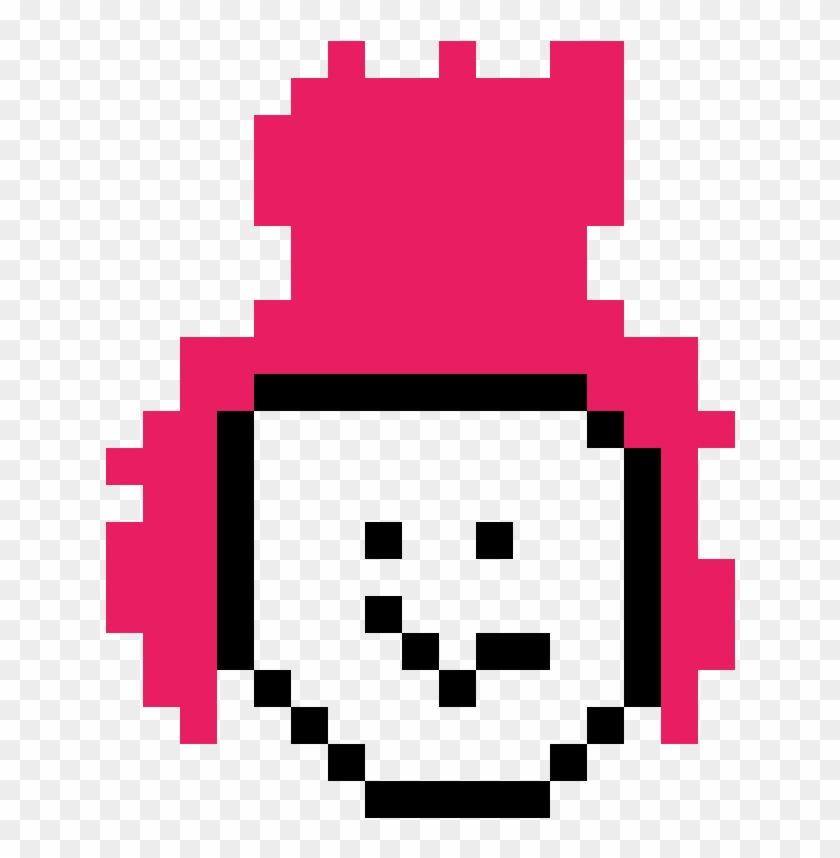 Jeff Roblox S Guest Girl Pixel Art Mario Mushroom Flag Hd Png