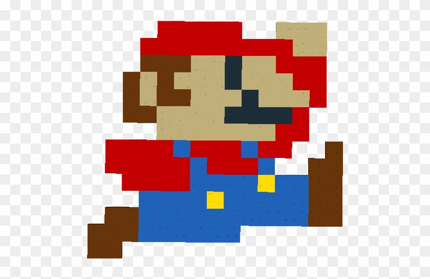Luigi 8 Bit Jumping Hd Png Download 861x633 Pngfind