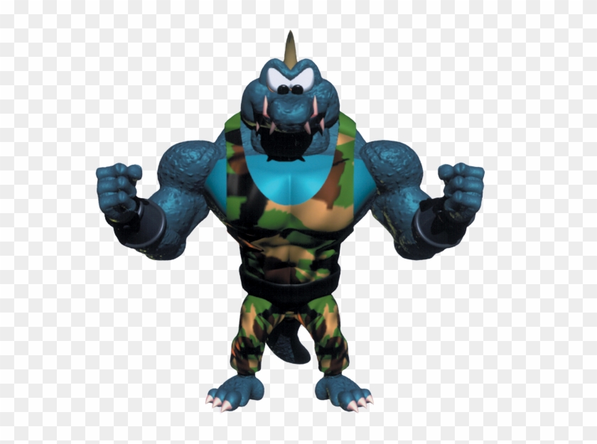 ゲームキャラクター Donkey Kong Krusha TAKARA Sofubi Sofvi Krusha - Donkey Kong - Basic Series - Takara Action Figure