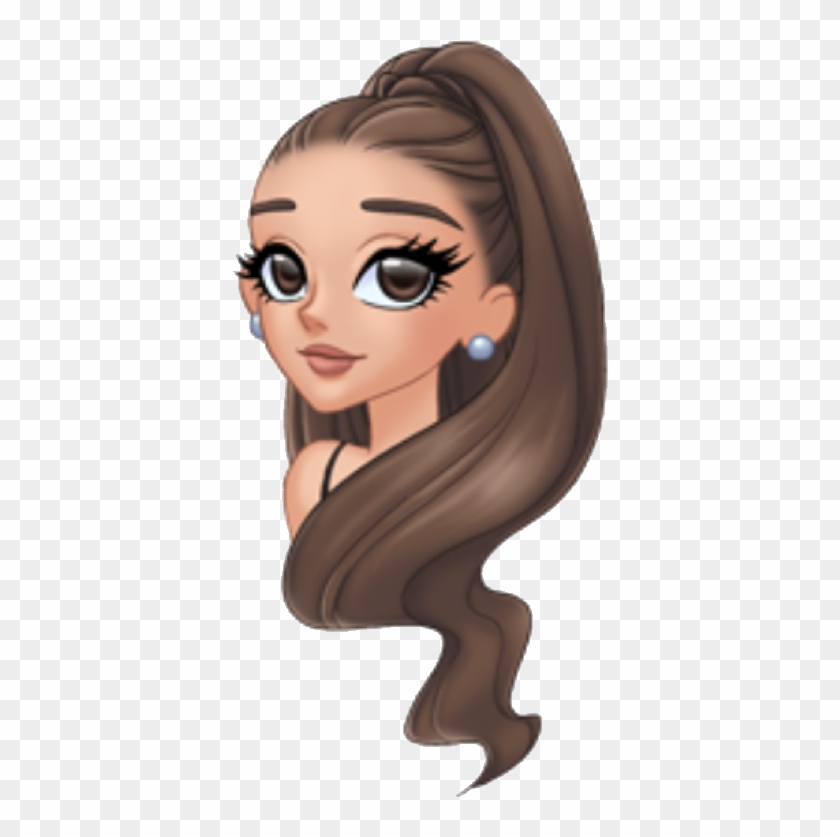 Arimoji Hair Longhair Long Brunette Ponytail Ari Moji Hd