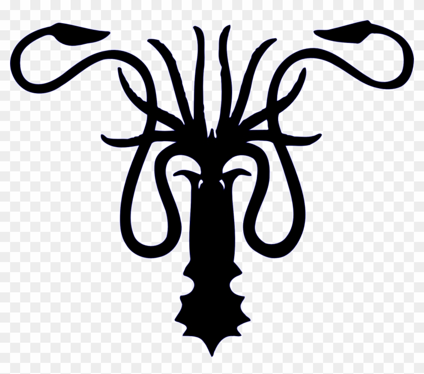 Greyjoy's Crest Greyjoy - House Greyjoy Sigil Png ...