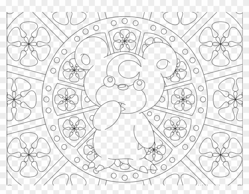Download Teddiursa Pokemon - Pokemon Adult Coloring Page, HD Png Download - 1200x810(#4872739) - PngFind