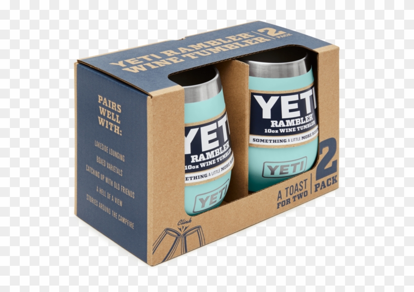 Yeti 10 Oz Rambler Wine Tumbler 2-pack, HD Png Download - 600x600(#4873415)  - PngFind