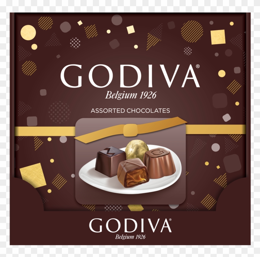 Godiva Assorted Milk Chocolate Gift Box Godiva Assorted Chocolates 3 9 Oz Hd Png Download 2634x2522 4873923 Pngfind