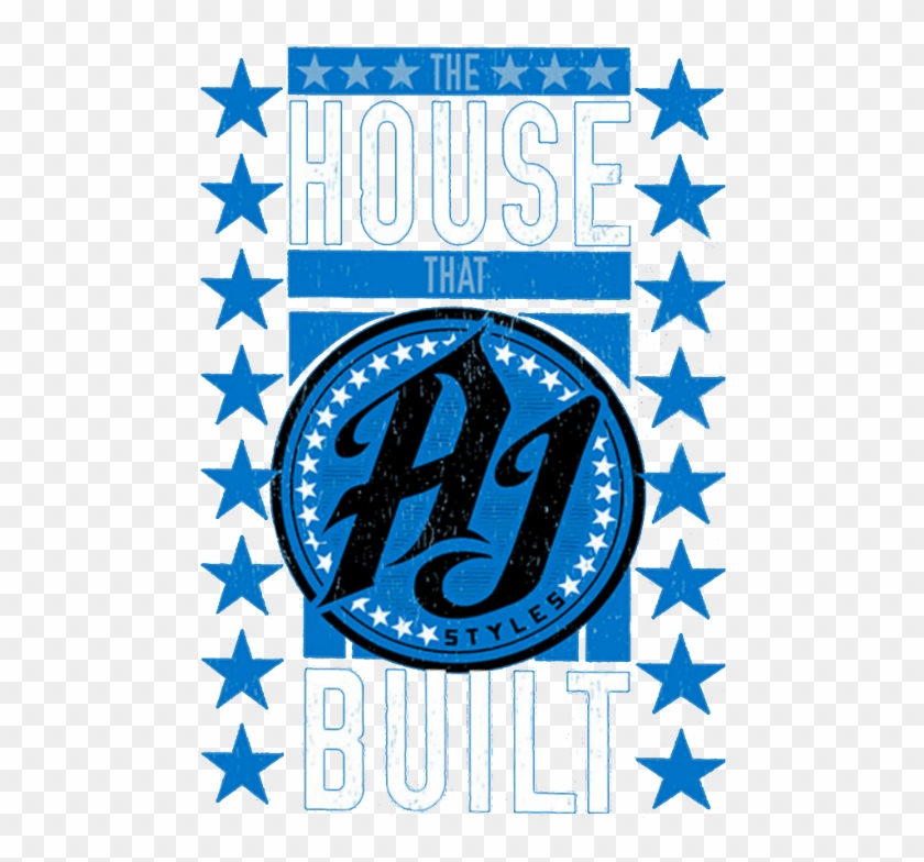 Aj Styles The House That Aj Styles Built, HD Png Download -  480x704(#4874699) - PngFind