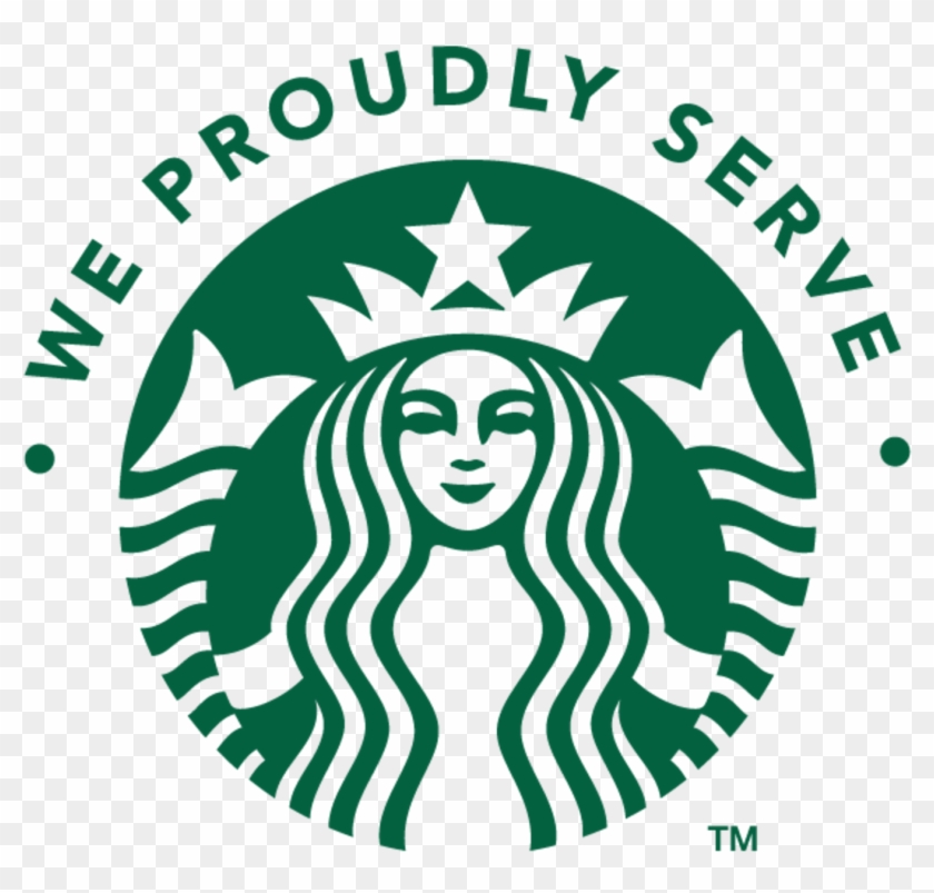 We Proudly Serve Starbucks Starbucks New Logo 2011 Hd Png Download