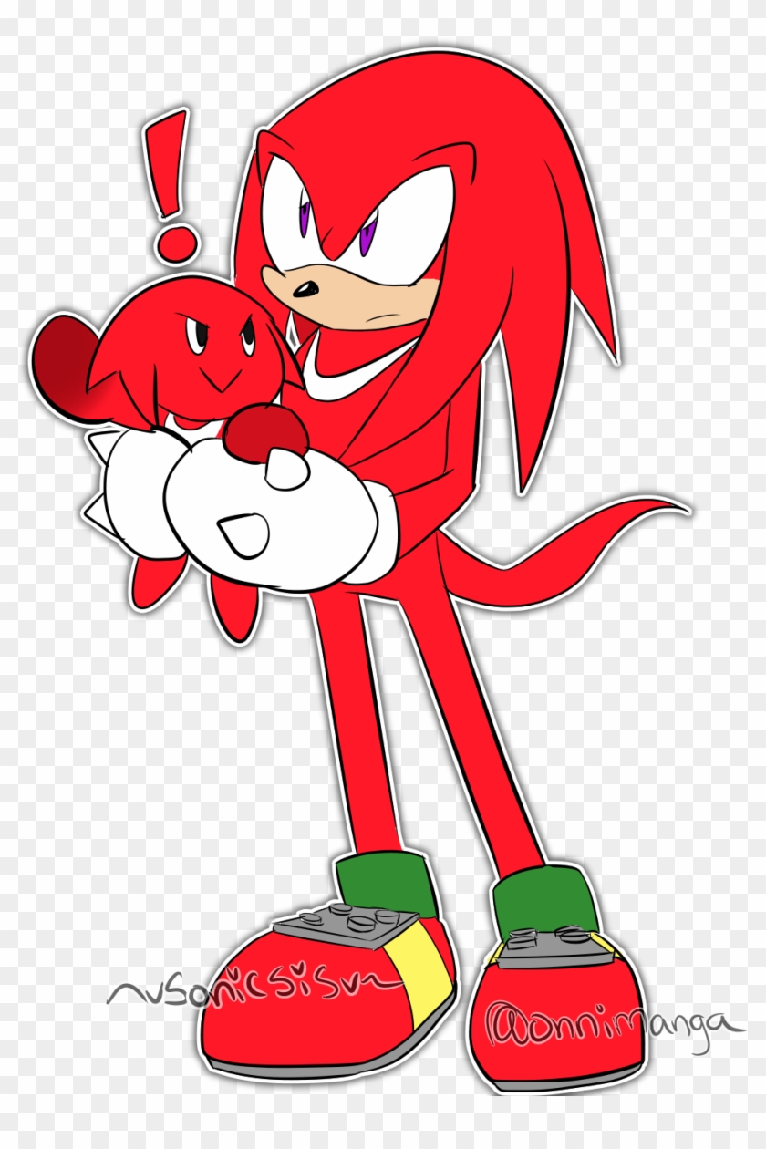 Drawing Knuckles Nature - Cartoon, HD Png Download - 975x1417(#4883995) -  PngFind