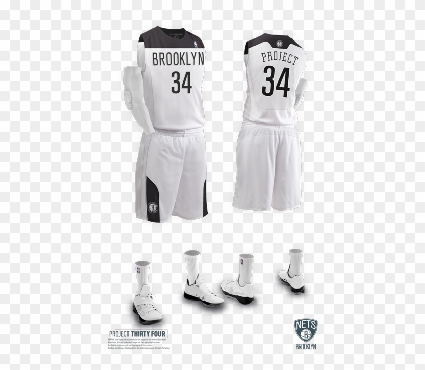 nets white jersey