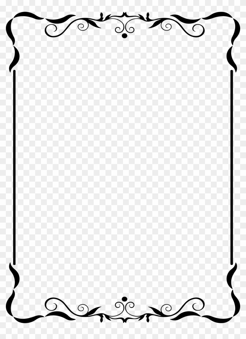 Clip Free Congratulations Clipart Black And White Black Vintage Border Png Transparent Png 1540x48 Pngfind