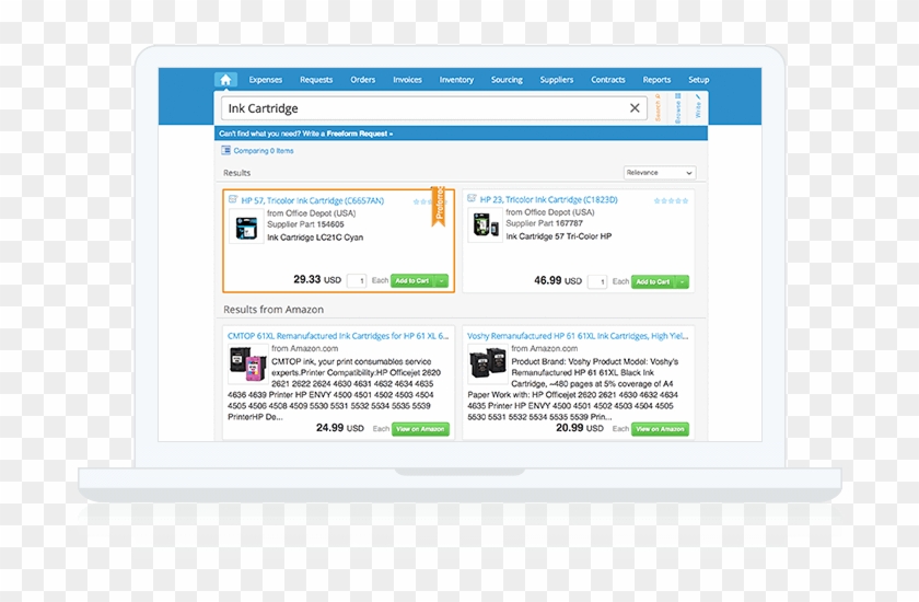 Procure Feature2 Coupa Catalog, HD Png Download 766x491(4916392