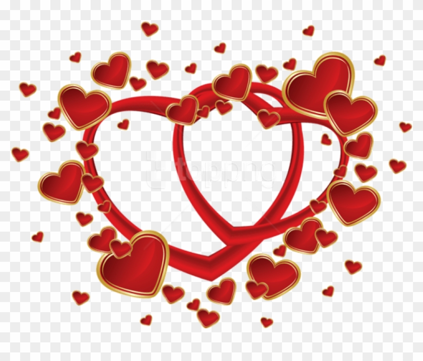 Download Transparent Red Hearts Png San Valentines Day Background Png Download 850x663 4926609 Pngfind PSD Mockup Templates