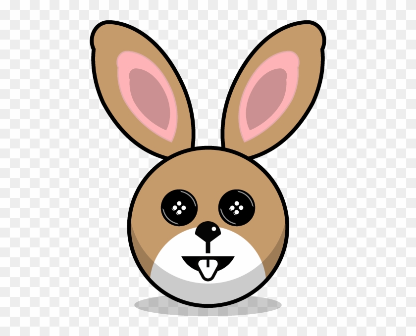 Hunny Bunnys Stickers - Bunny Cartoon Head, HD Png Download - 618x618(#4950632) - PngFind Hunny Bunnys Stickers - Bunny Cartoon Head, HD Png Download - 618x618(#4950632) - PngFind