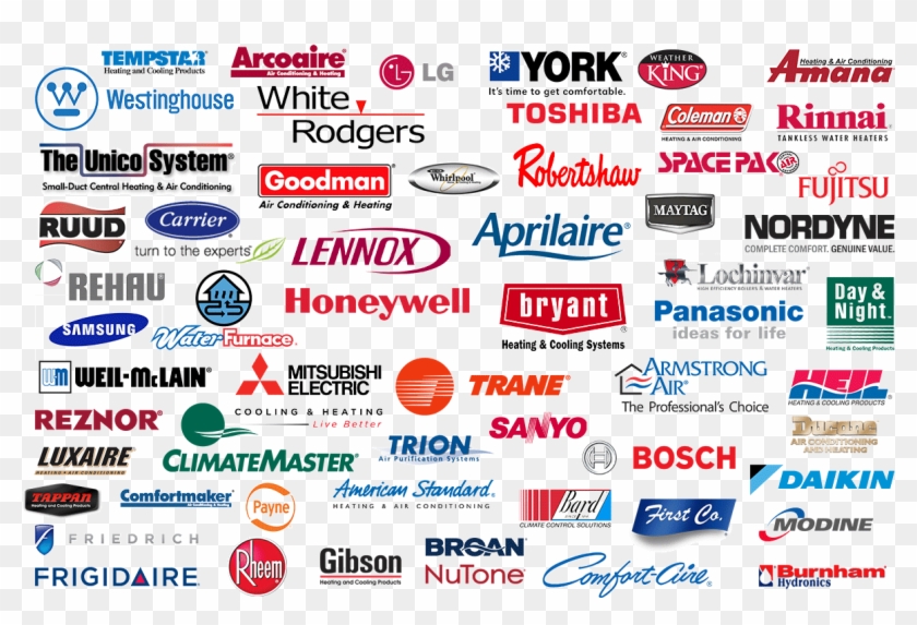 Lennox Carrier Trane York Keeprite Goodman Rheem Frigidaire - Air