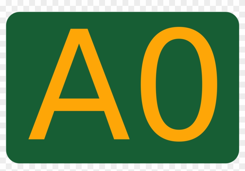 A00 Icon Aus Alphanumeric Route A0 Template - Circle, HD Png Download - 1280x873 ...