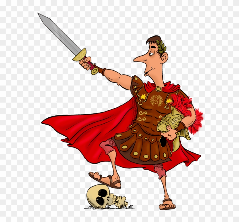 Julius Caesar Clipart Person - Cartoon, HD Png Download - 656x740