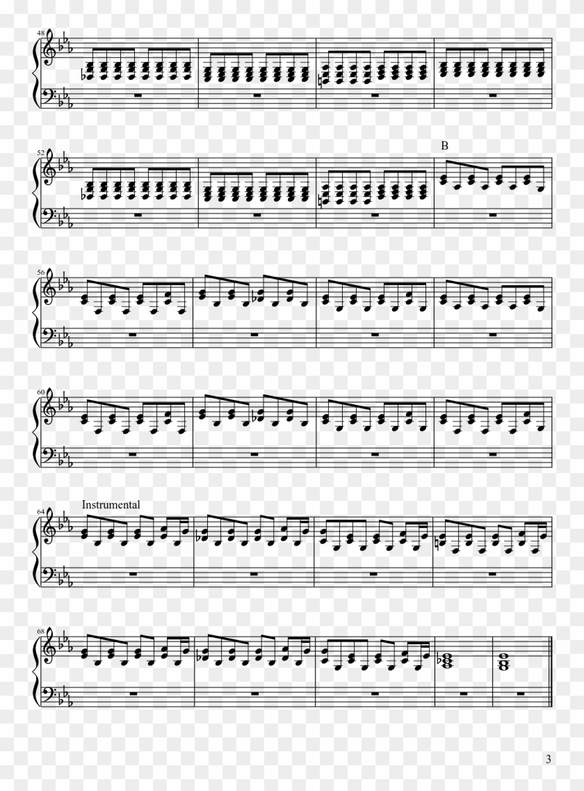 Beautiful Sheet Music Composed By Christina Aguilera Karakuri Burst Sheet Music Hd Png Download 827x1169 4983528 Pngfind