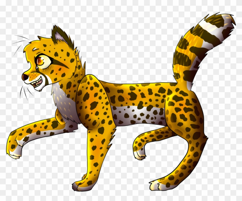 The Cheetah King By Stingfish - Cartoon Cheetah Transparent, HD Png  Download - 1000x800(#4983726) - PngFind