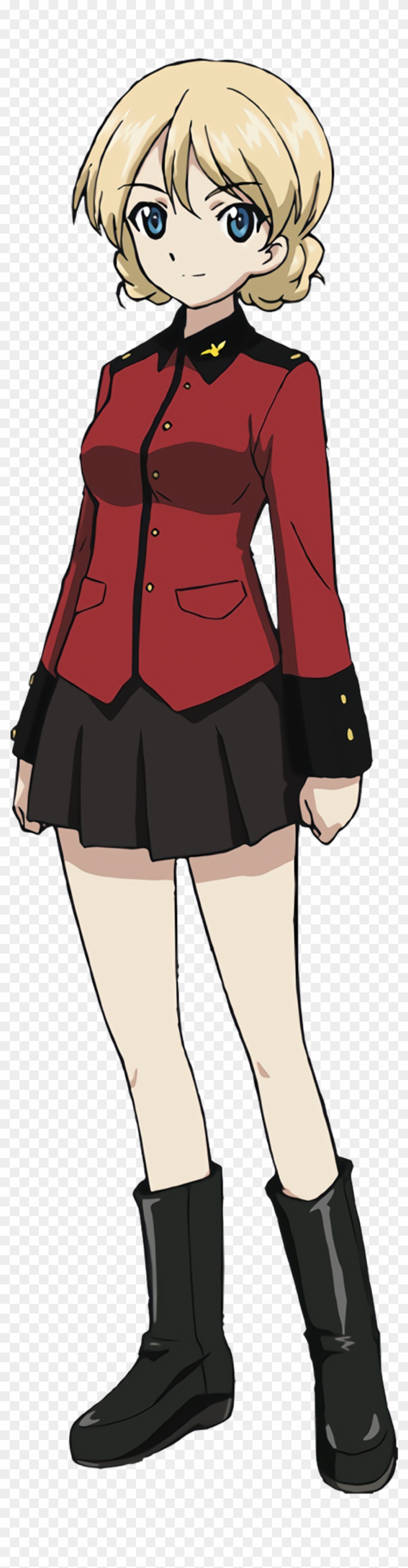 ガルパン ダージリン 制服 Hd Png Download 1536x3840 Pngfind