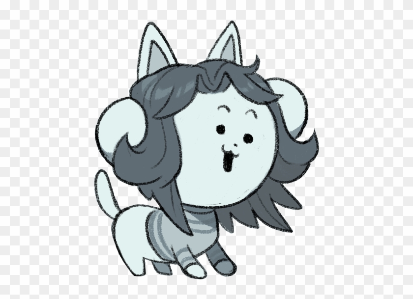 Hoi Im Temmie Cartoon Hd Png Download 1039x812 Pngfind