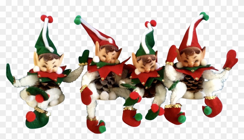 1985 X 1049 1 - Vintage Christmas Elf Clipart, HD Png Download