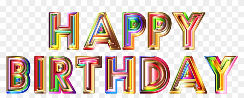 Happy Birthday Png 3d Happy Birthday Png Transparent Png 2400x879 Pngfind