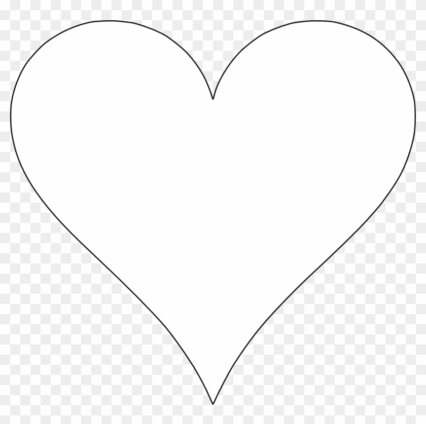 These Free Printable Heart Shape Templates Are Available - Heart, HD