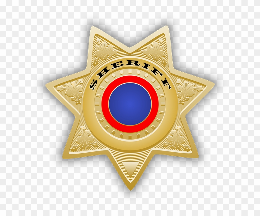 Sheriff’s Star, Sheriff, Star, Chief, Law, Police - Badge Transparent