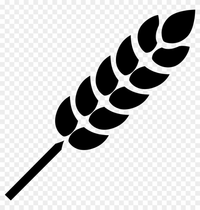 Grain Icon Png Wheat Icon Black Transparent Png 1600x1600 55456 