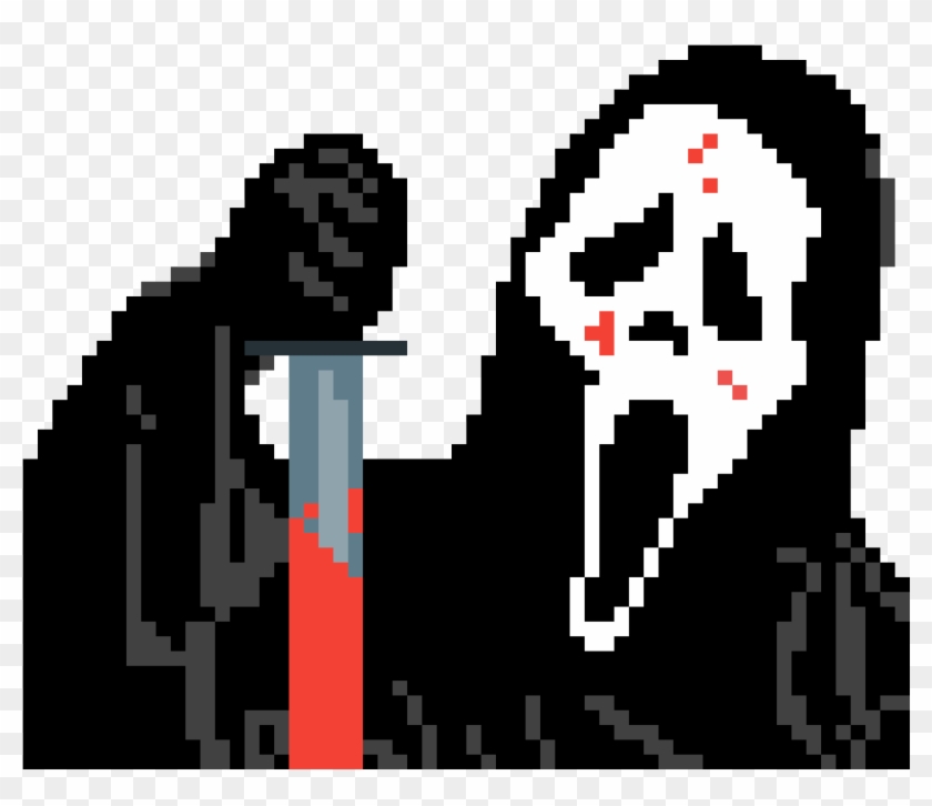 Scream Pixel Art Grid Easy Hd Png Download 10x10 Pngfind