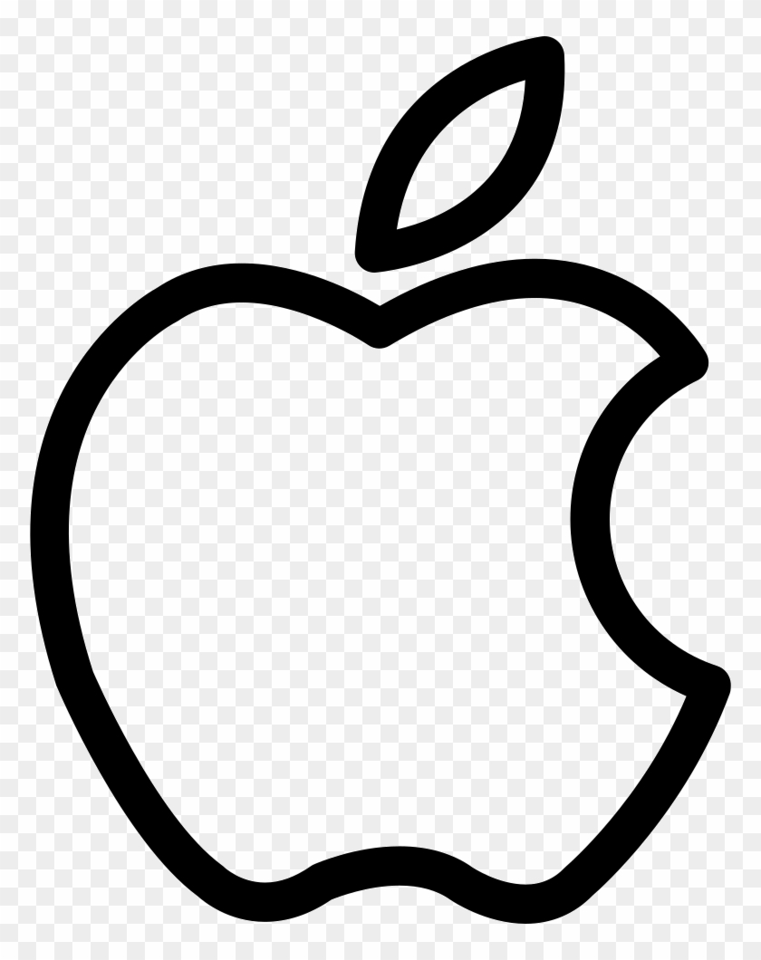 Download Png File Svg Apple Logo Outline Png Transparent Png 774x980 56714 Pngfind