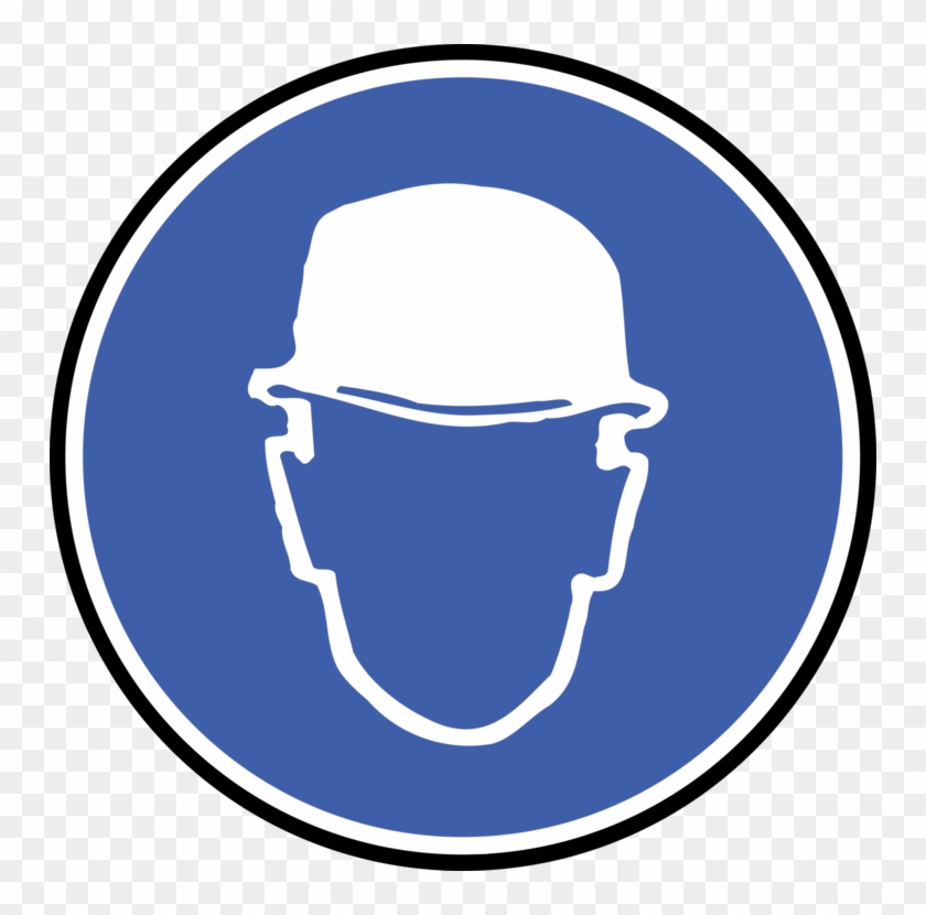 Hard Hats Personal Protective Equipment Symbol Construction Wear