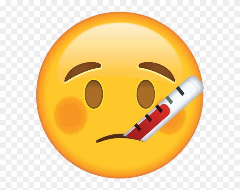 Sick Emoji Png - Not Feeling Well Stickers, Transparent Png - 600x600