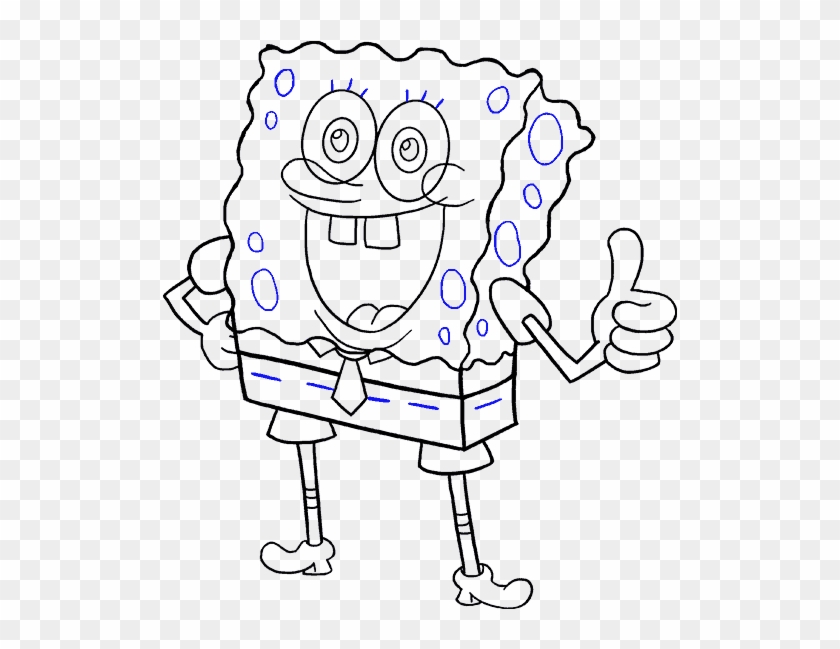 How To Draw Spongebob Easy Step By Drawing Guides Cartoon