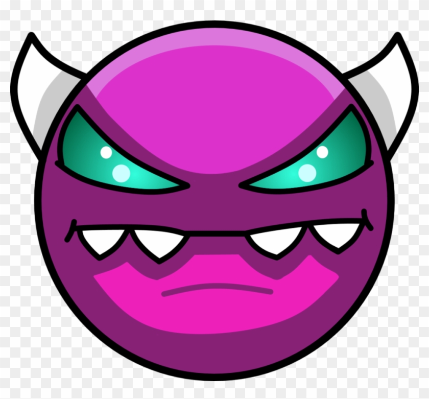 Geometry dash demon face hd png download 951x840 501854 pngfind