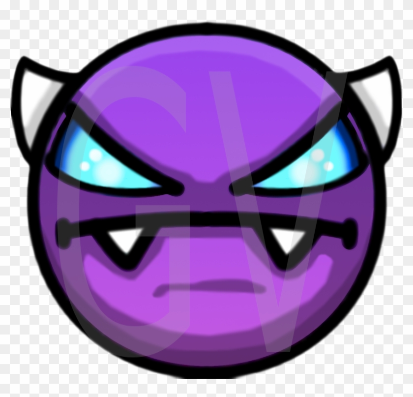Artworkeasy - Geometry Dash Easy Demon Icon, HD Png Download ...