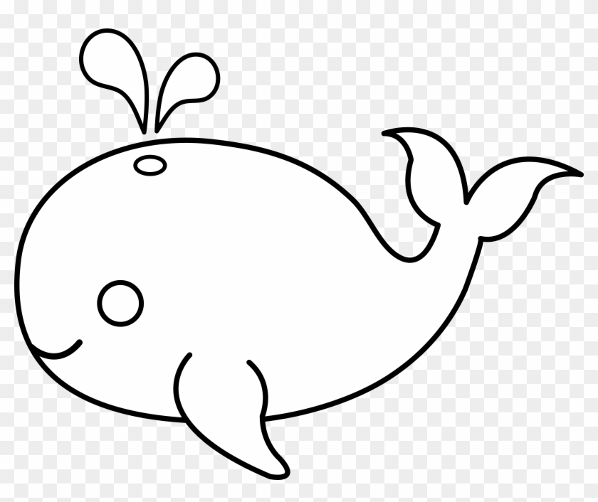 Easy Whale Drawing